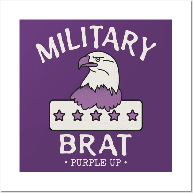 Vintage Military Brat Wall Art by Etopix